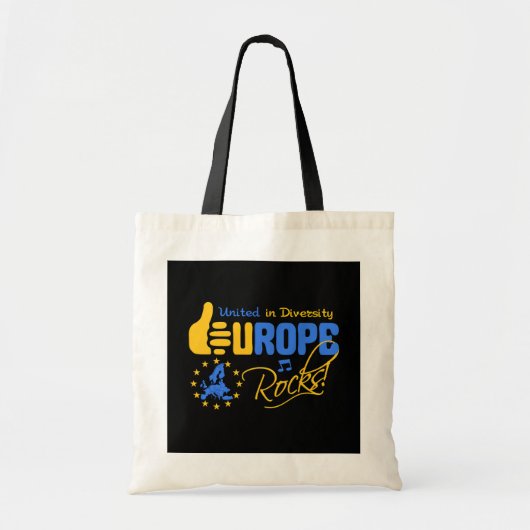Europa Steine! Tragetasche (Vorne)