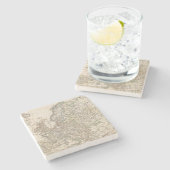 Europa Steinuntersetzer (Seitenansicht)