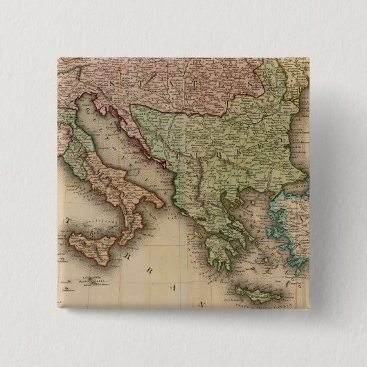 Europa Süd Button (Vorderseite)