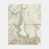 Europa Südost Fleecedecke (Vorderseite)