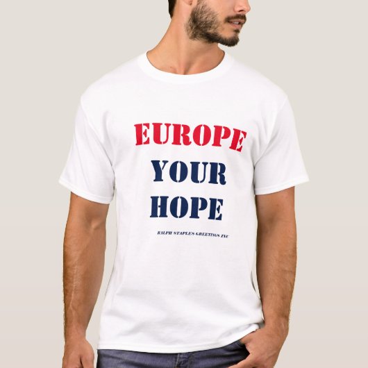 EUROPA T-Shirt (Vorderseite)