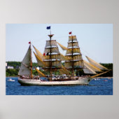 Europa Tall Ship Poster (Vorne)