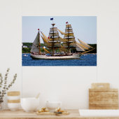 Europa Tall Ship Poster (Küche)