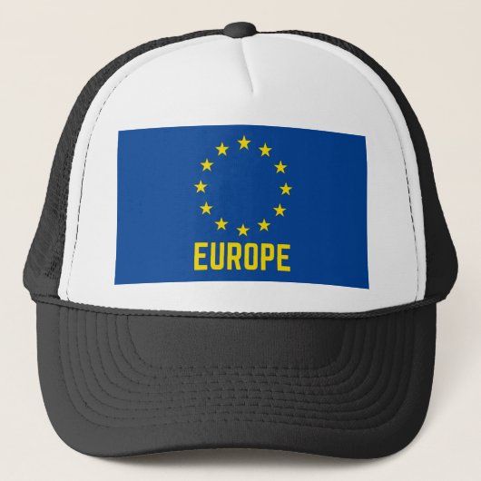 Europa Truckerkappe (Vorderseite)