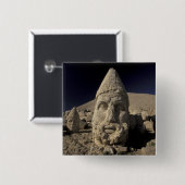 Europa, Türkei, Kurdi. Nemrut Dagh. Button (Vorne & Hinten)