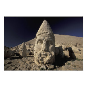 Europa, Türkei, Kurdi. Nemrut Dagh. Fotodruck