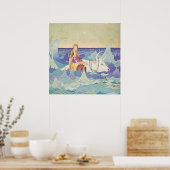 Europa und das Bull von Virginia Frances Sterrett Poster (Küche)