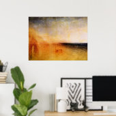 Europa und der Stier von Joseph Mallord Turner Poster (Heimbüro)