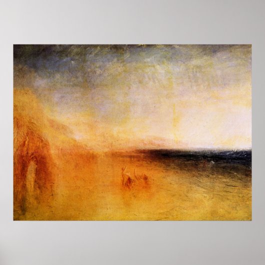 Europa und der Stier von Joseph Mallord Turner Poster (Vorne)