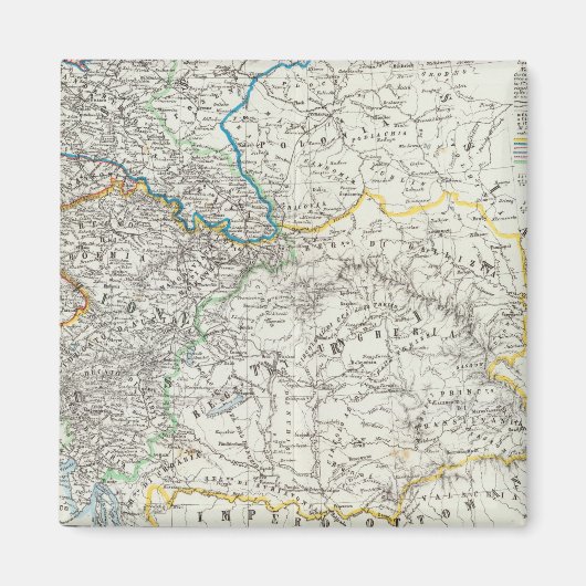 Europa und Deutschland Magnet (Vorne)