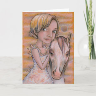 Europa und Snowflake Feiertagskarte