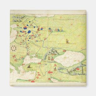 Europa und Zentralasien Magnet