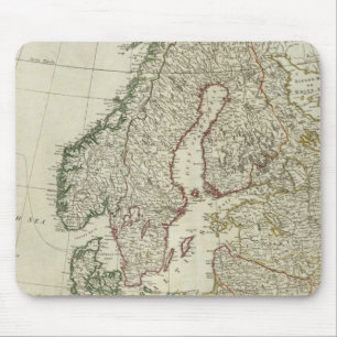 Europa unterteilt in seine Reiche, seine Königrei Mousepad