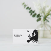 EUROPA VISITENKARTE (Stehend Vorderseite)