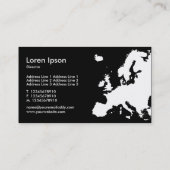 EUROPA VISITENKARTE (Rückseite)