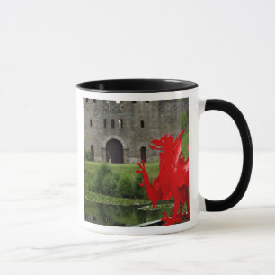 Europa, Wales, Cardiff. Cardiff-Schloss. Waliser Tasse