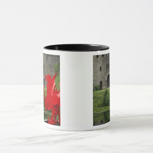 Europa, Wales, Cardiff. Cardiff-Schloss. Waliser Tasse (Zentrum)