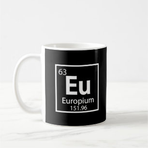 Europa - Wissenschaft - Periodische Tischgestaltun Kaffeetasse