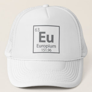 Europa - Wissenschaft - Periodische Tischgestaltun Truckerkappe