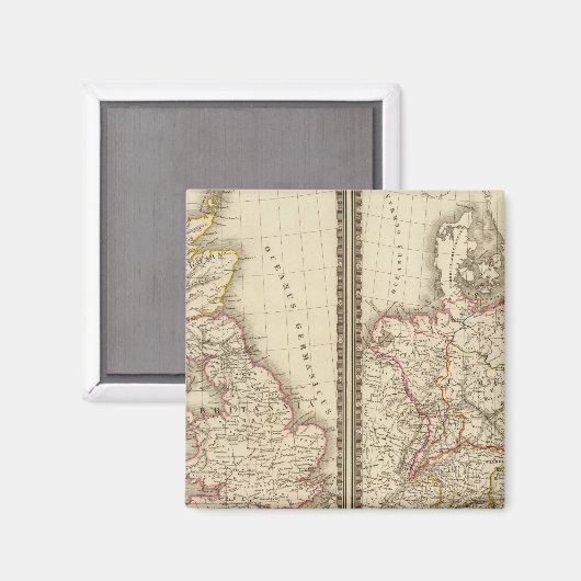 Europa - ZentralEngland Magnet (Vorderseite/Rückseite)