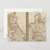 Europa - ZentralEngland Postkarte (Vorne/Hinten)