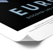 Europa | Zukunftsvisionen der NASA Poster (Ecke)