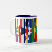 Europäer kennzeichnet Tasse (Vorderseite Links)