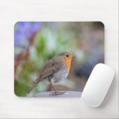 Europäer-Robin-Mäusematte Mousepad (Mit Mouse)