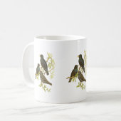 Europäer Starling Kaffeetasse (Vorderseite Links)