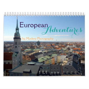 Europäische Abenteuer Kalender