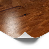 Europäische Altstadtstrassen in der Nacht Fotodruck (Ecke)