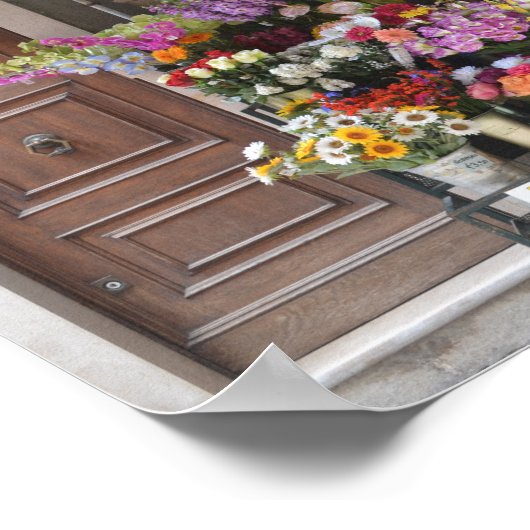 Europäische Blume Poster (Ecke)