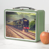 Europäische Dampfzugstation Metall Brotdose (Beispiel)