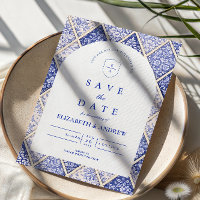Europäische Delft-Fliesen-Hochzeit