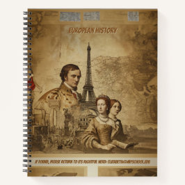 Europäische Epochen: Europäische Geschichte Notizblock