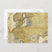 Europäische Ethnografie Postkarte (Vorne/Hinten)