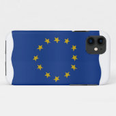 Europäische Flagge Case-Mate iPhone Hülle (Rückseite (Horizontal))