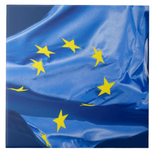 Europäische Flagge Fliese