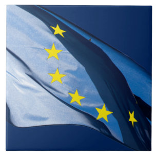 Europäische Flagge Fliese