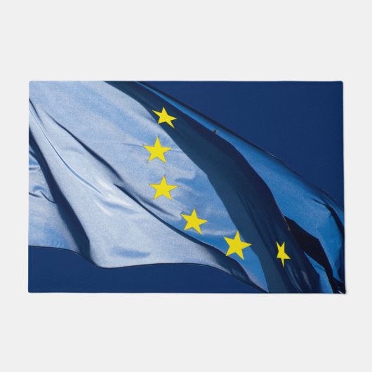 Europäische Flagge Fußmatte (Vorderseite)