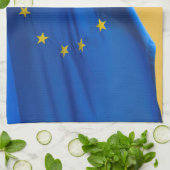 Europäische Flagge Handtuch (Gefaltet)