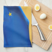Europäische Flagge Handtuch (Viertel Falte)