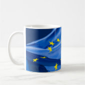 Europäische Flagge Kaffeetasse (Links)