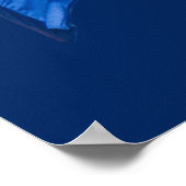 Europäische Flagge Poster (Ecke)