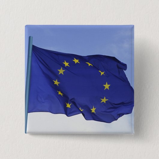 Europäische Flagge (RF) Button (Vorderseite)