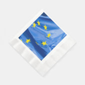 Europäische Flagge Serviette (Ecke)