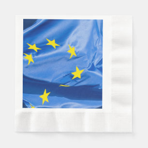 Europäische Flagge Serviette