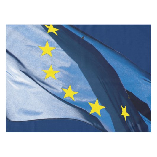 Europäische Flagge Tischdecke (Vorderseite (Horizontal))
