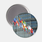 Europäische Flaggen Magnet (Vorderseite/Rückseite)