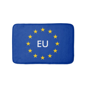 Europäische Flaggenbadmatte Badematte
